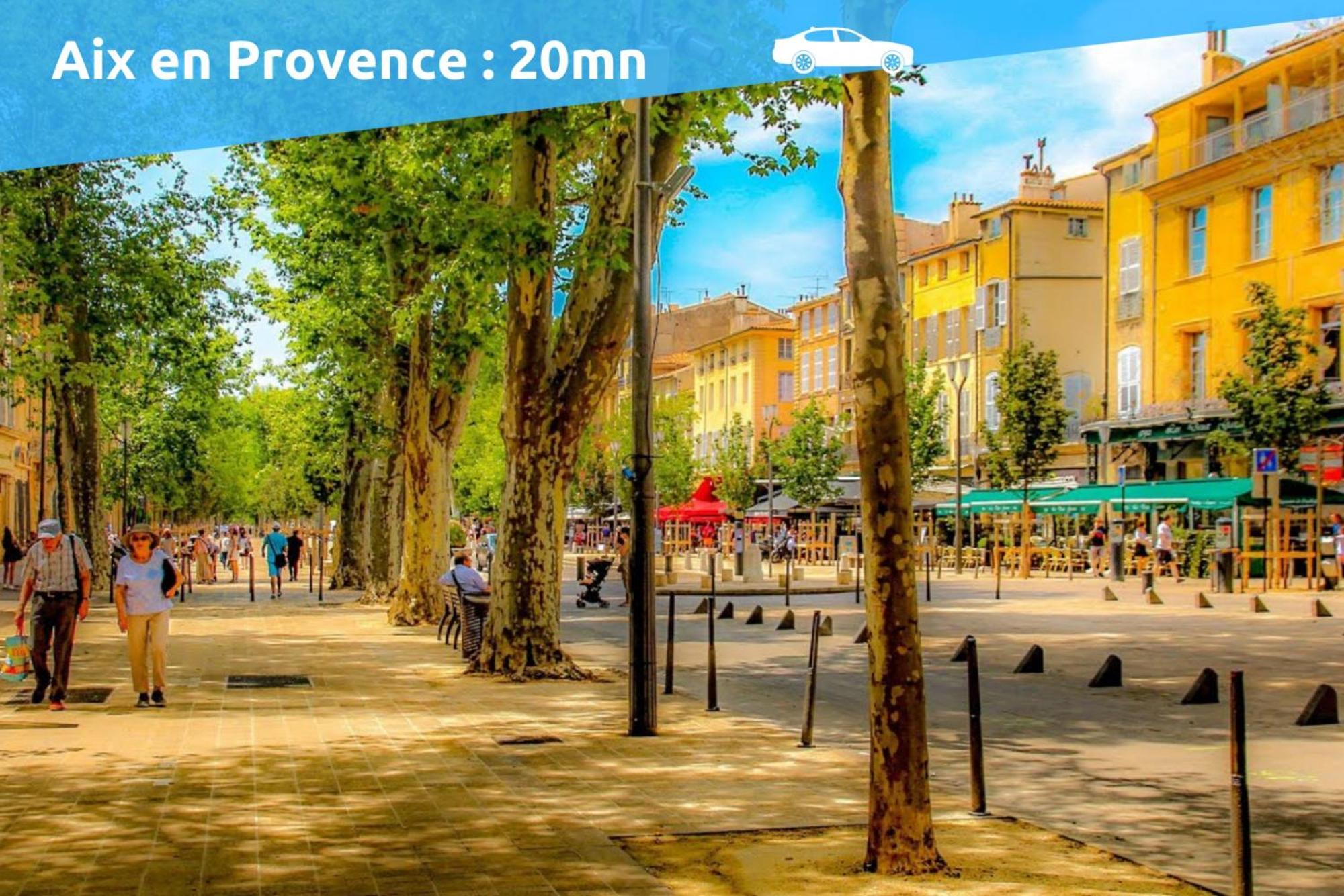 Lou Baou - Calme - Lumineux - Wifi Apartman Gardanne Kültér fotó